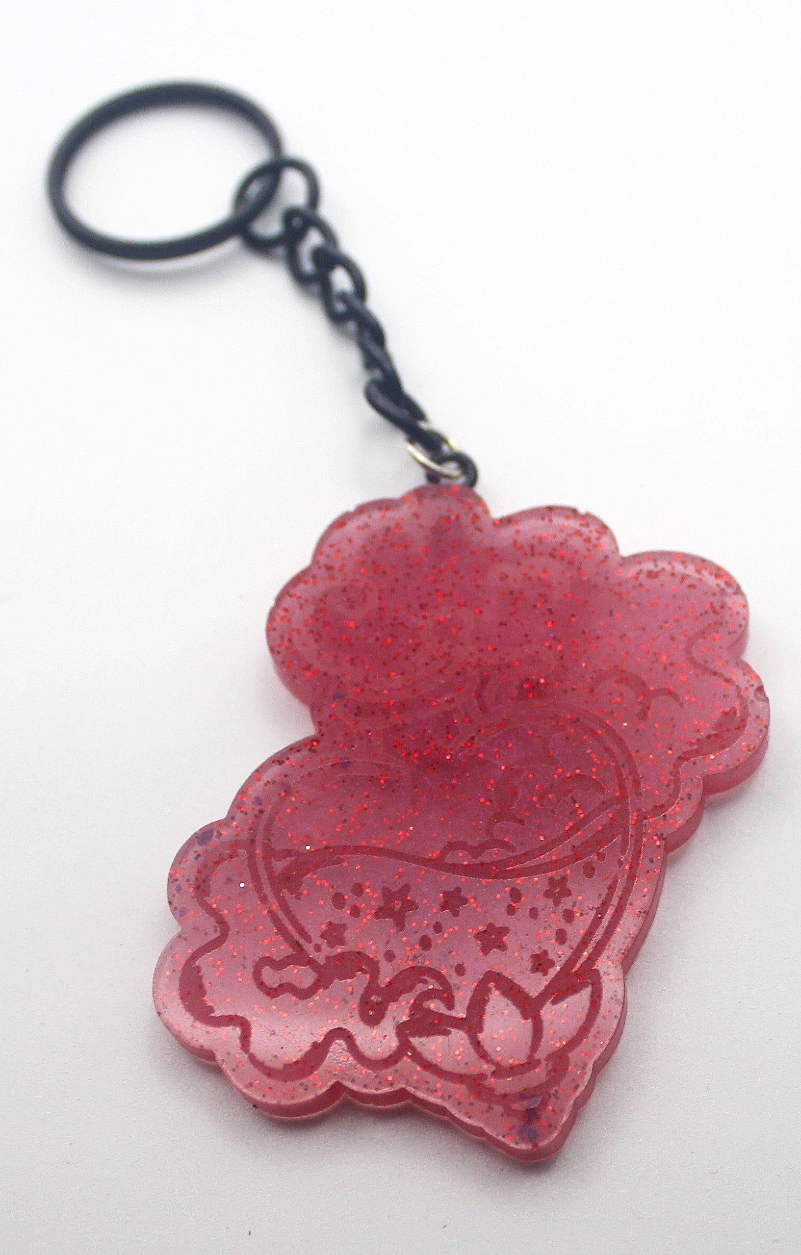 Resin Love Potion Keychain | | Wiccan Center