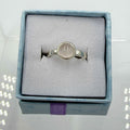 Sterling Silver Round Rose Quartz - Size 5 - Loving, Soothing & Heart Opening | Rings | Wiccan Center