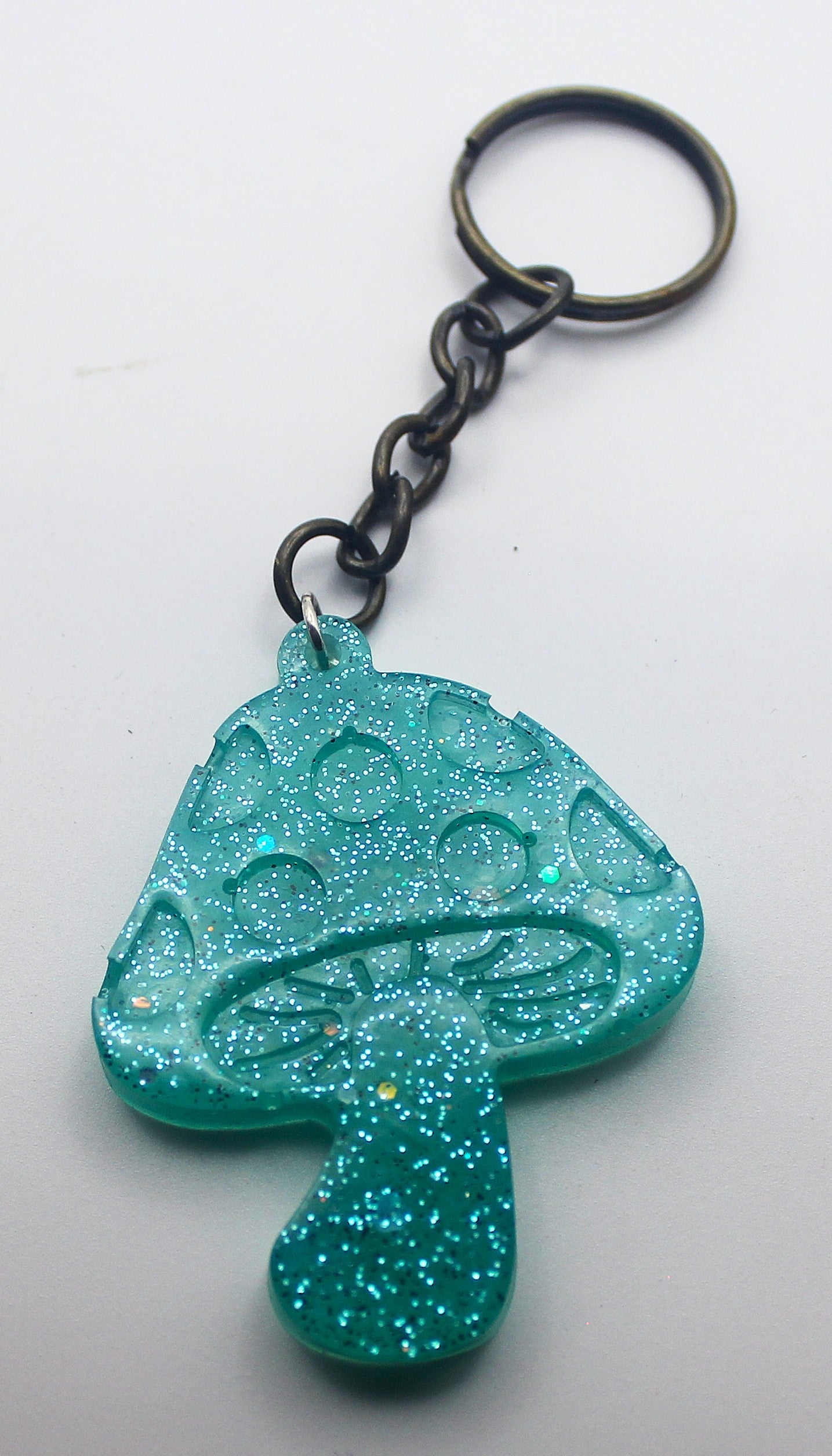 Resin Mushroom Keychain | | Wiccan Center