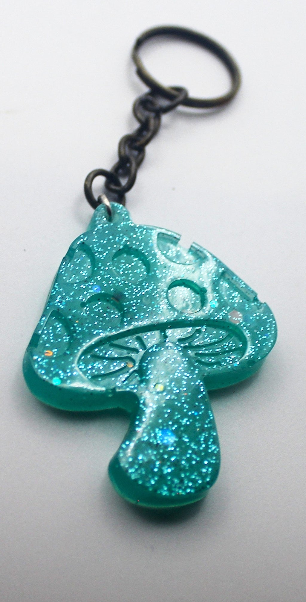 Resin Mushroom Keychain | | Wiccan Center