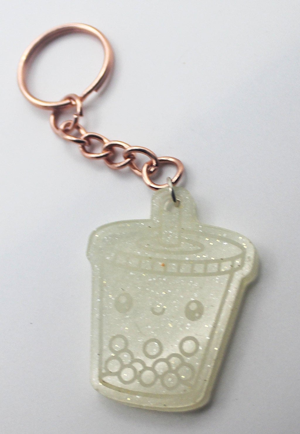 Resin Boba Tea Keychain | | Wiccan Center