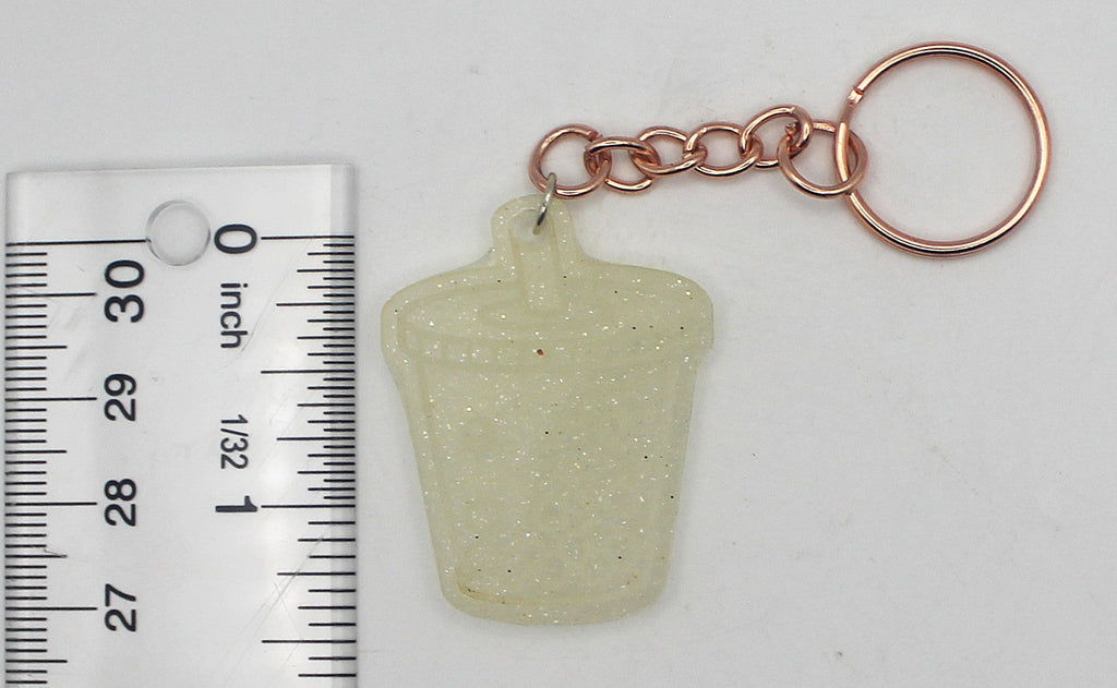 Resin Boba Tea Keychain | | Wiccan Center