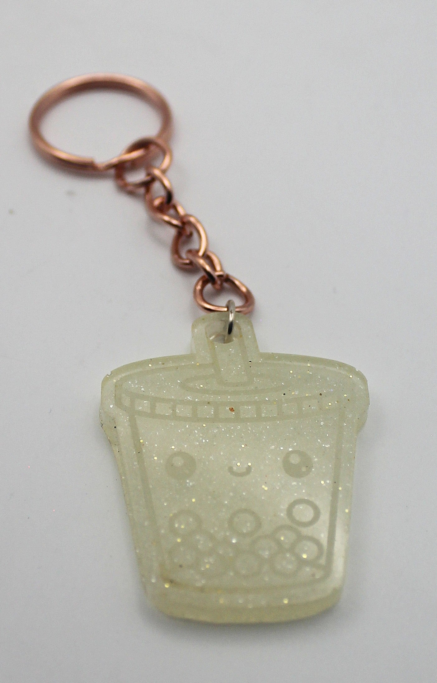 Resin Boba Tea Keychain | | Wiccan Center