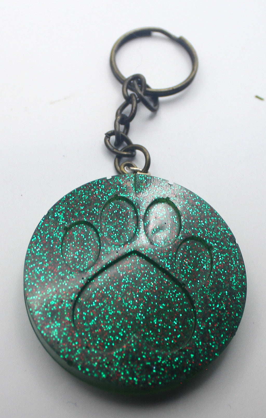 Resin Pawprint Keychain | | Wiccan Center