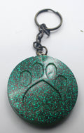 Resin Pawprint Keychain | | Wiccan Center