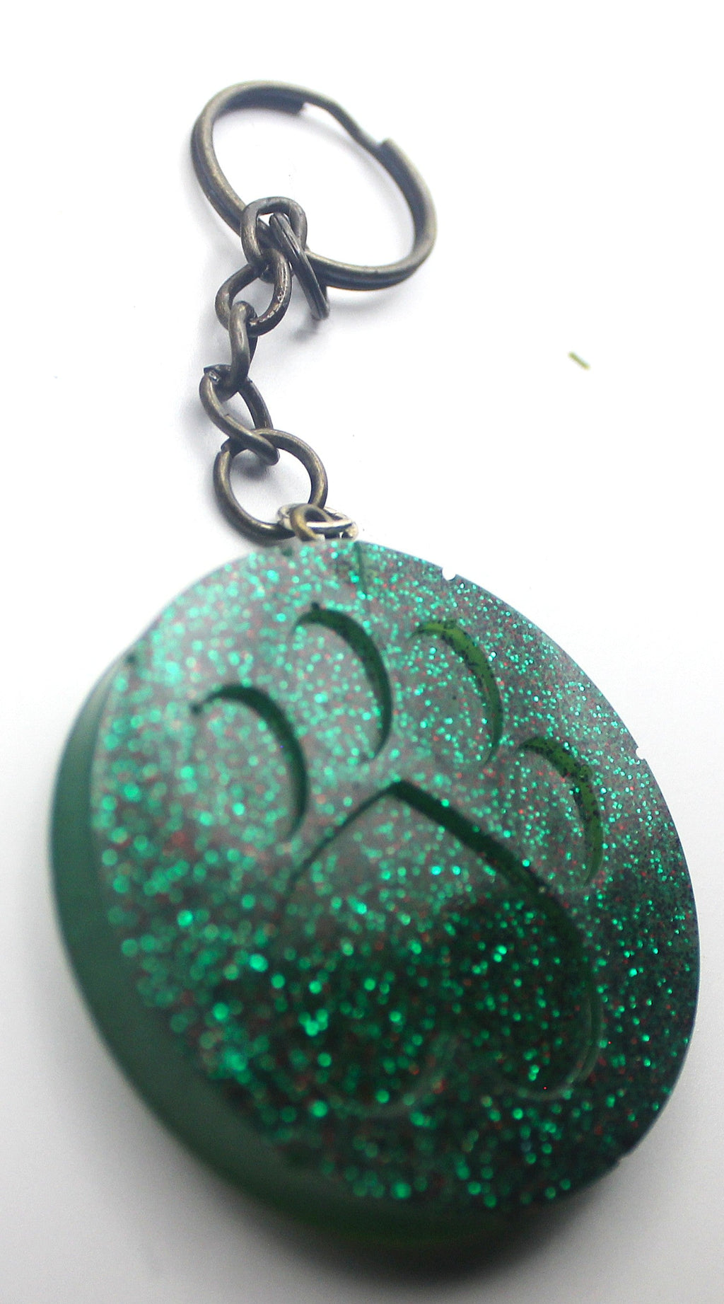 Resin Pawprint Keychain | | Wiccan Center