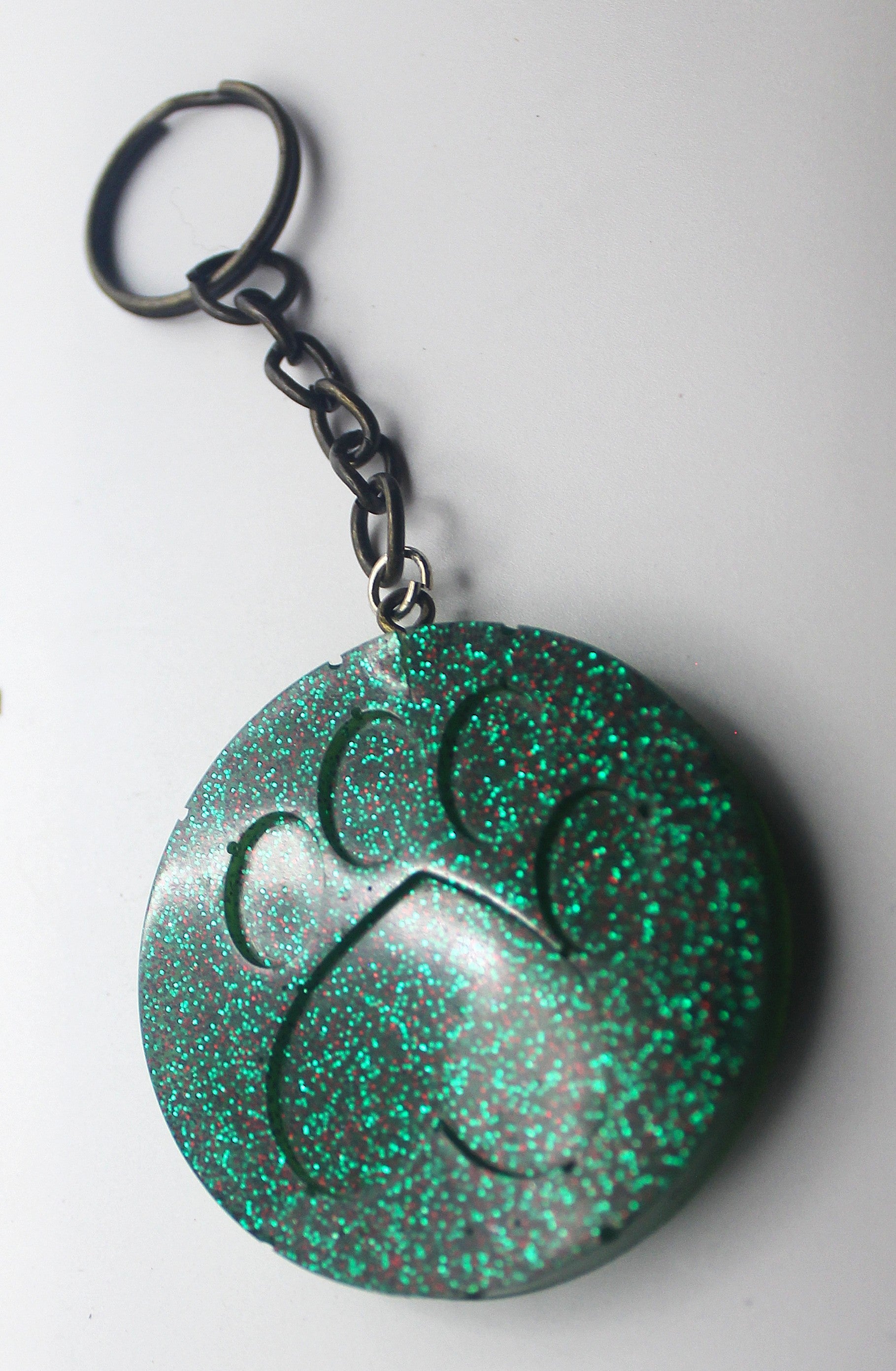 Resin Pawprint Keychain | | Wiccan Center
