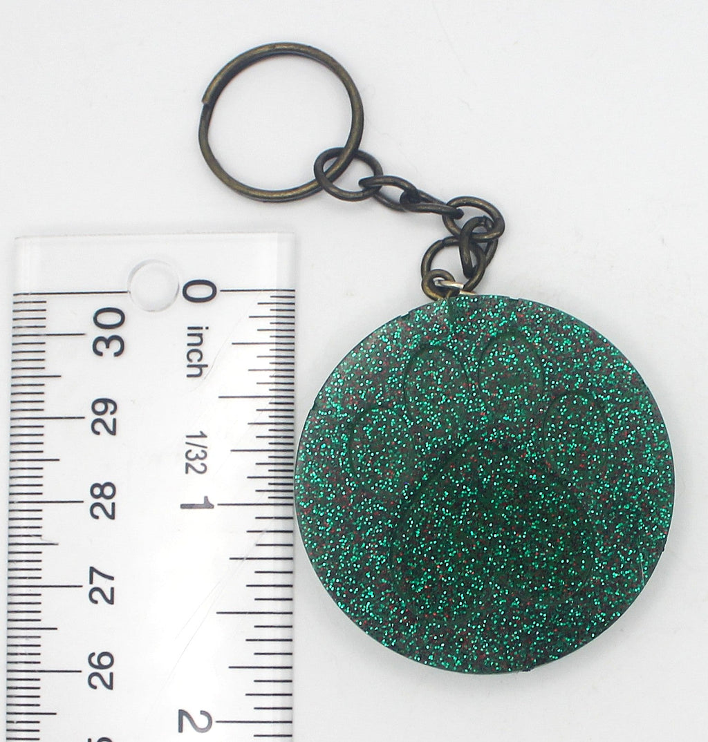Resin Pawprint Keychain | | Wiccan Center