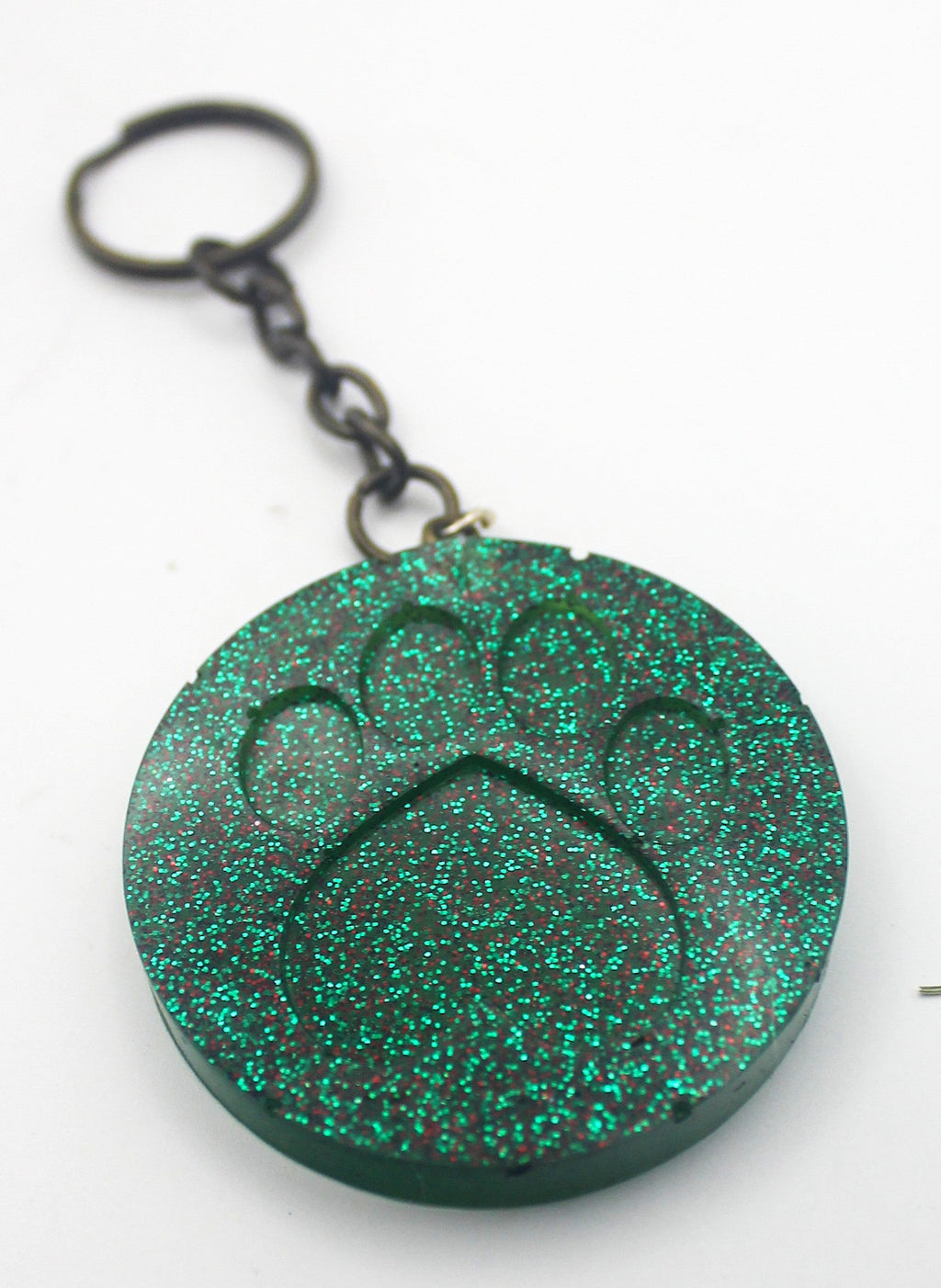 Resin Pawprint Keychain | | Wiccan Center
