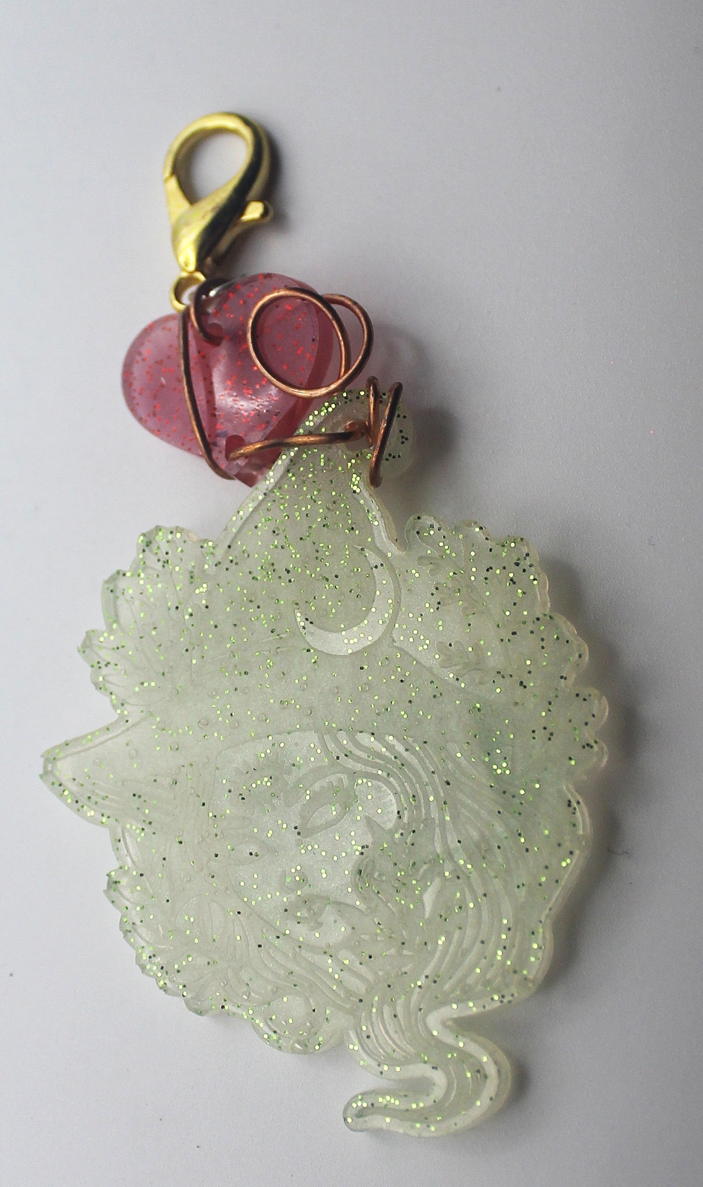 Resin Third Eye Witch Custom Keychain | | Wiccan Center