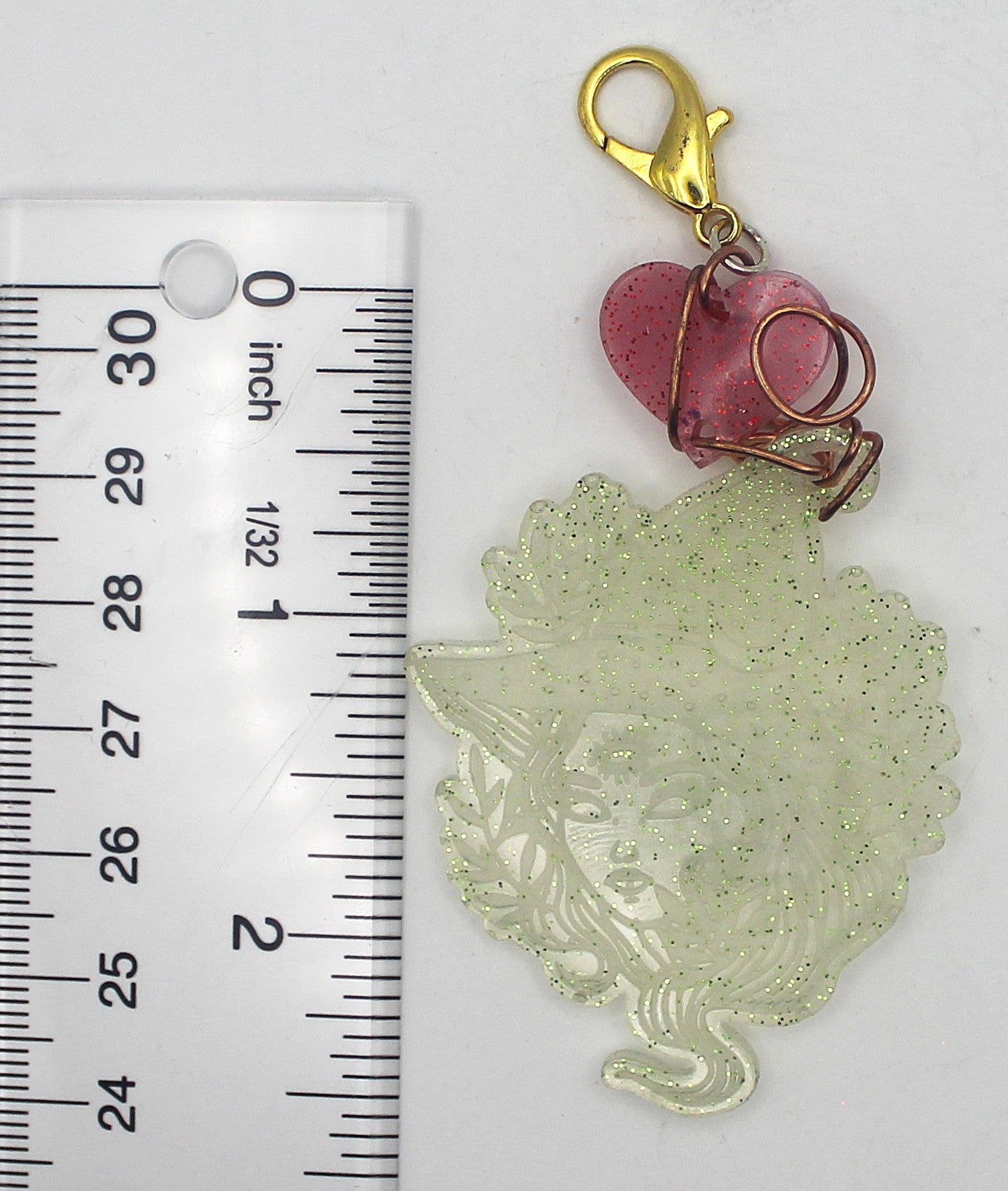 Resin Third Eye Witch Custom Keychain | | Wiccan Center