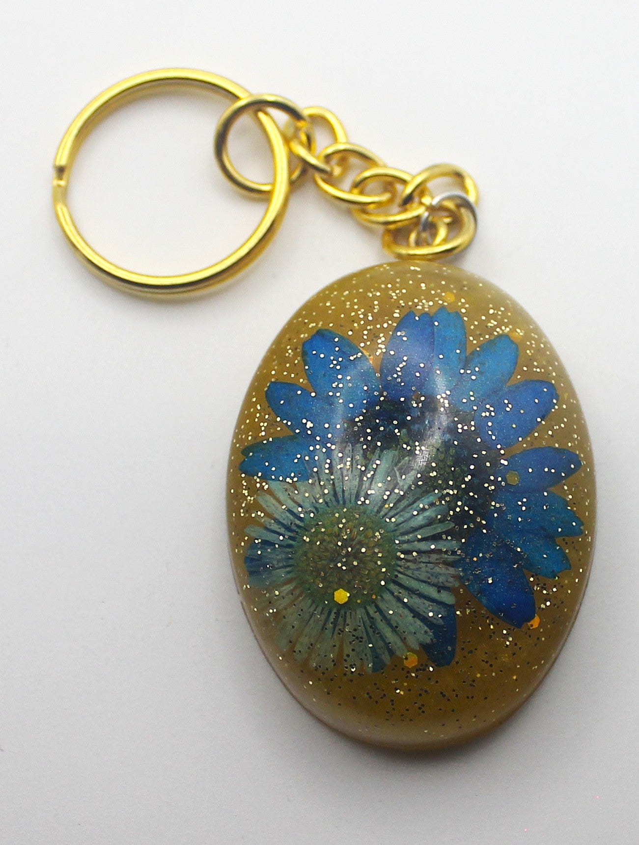 Resin Flower Keychain | | Wiccan Center