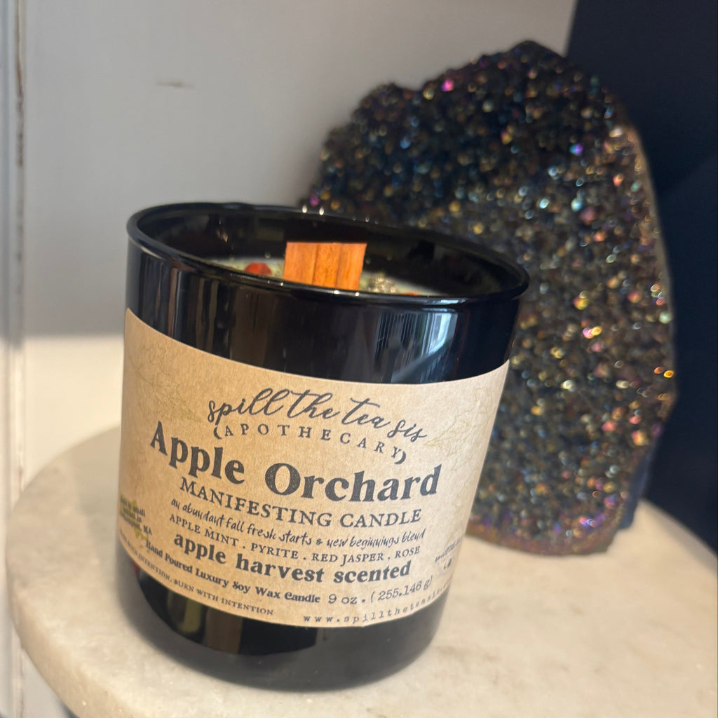 Apple Orchard Intention Candle | Fresh Apple Fall Soy Candle