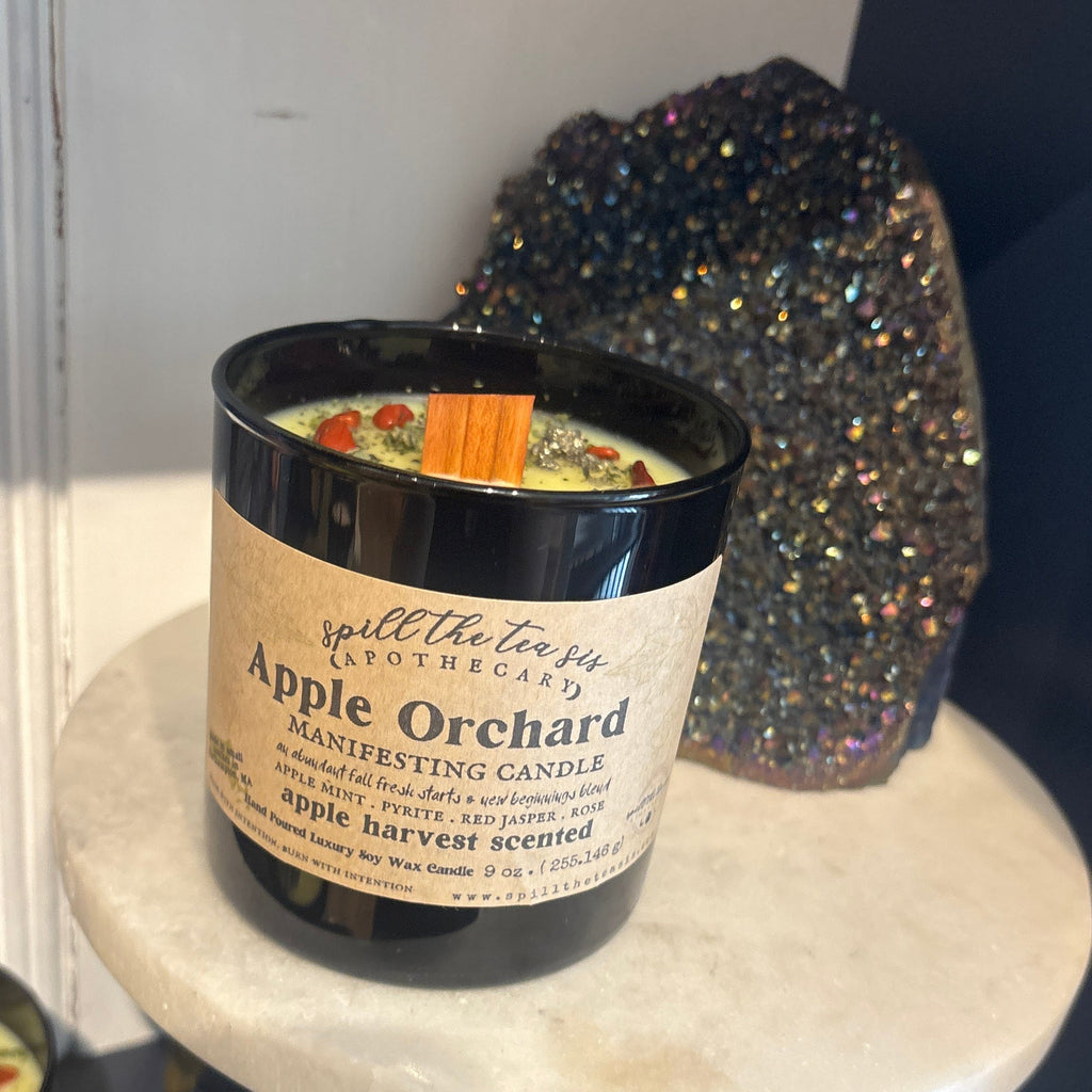 Apple Orchard Intention Candle | Fresh Apple Fall Soy Candle