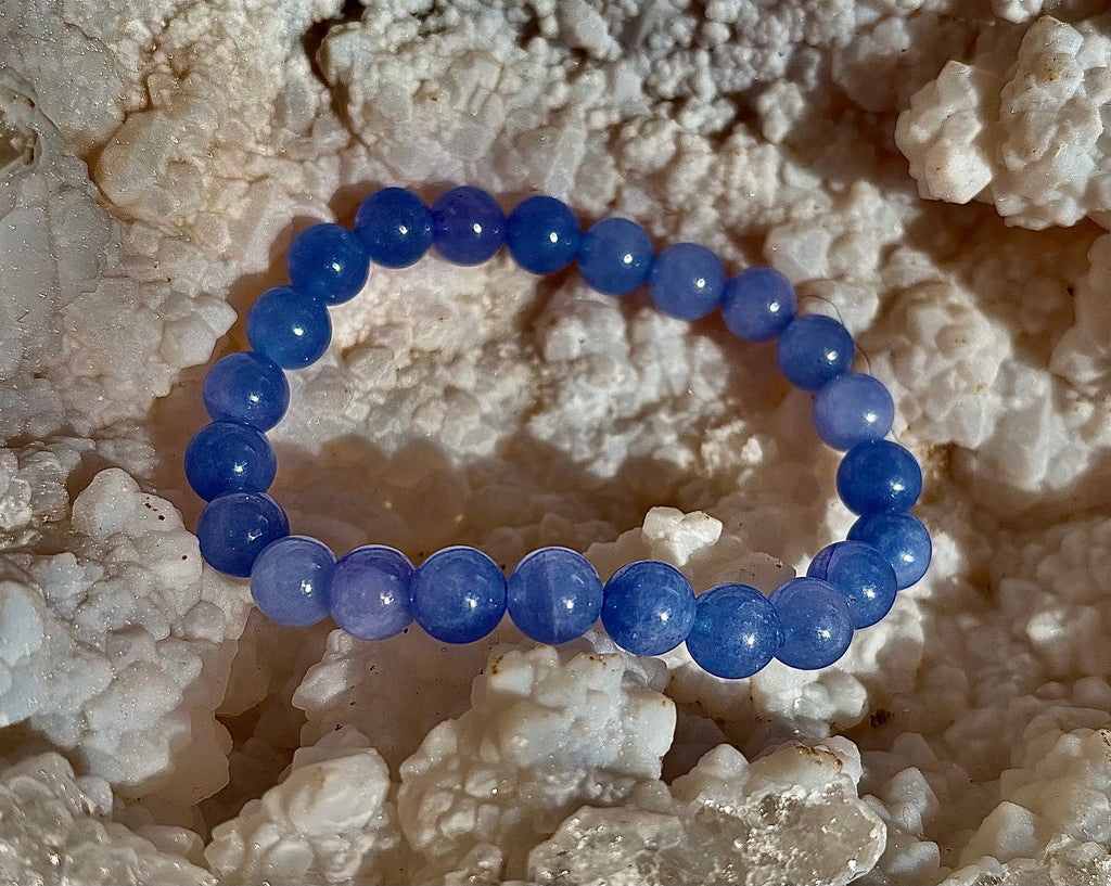 Celestine Serenity Bracelet | Handcrafted Energy Beads for Peace & Spiritual Connection | | Wiccan Center