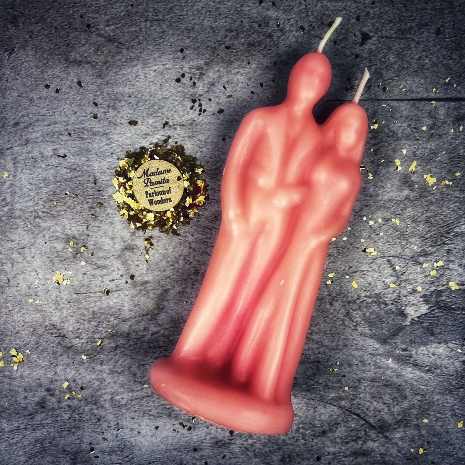 Beeswax Happy Marriage Spell Candle - Commitment & Union Magic | Beeswax Candle | Wiccan Center