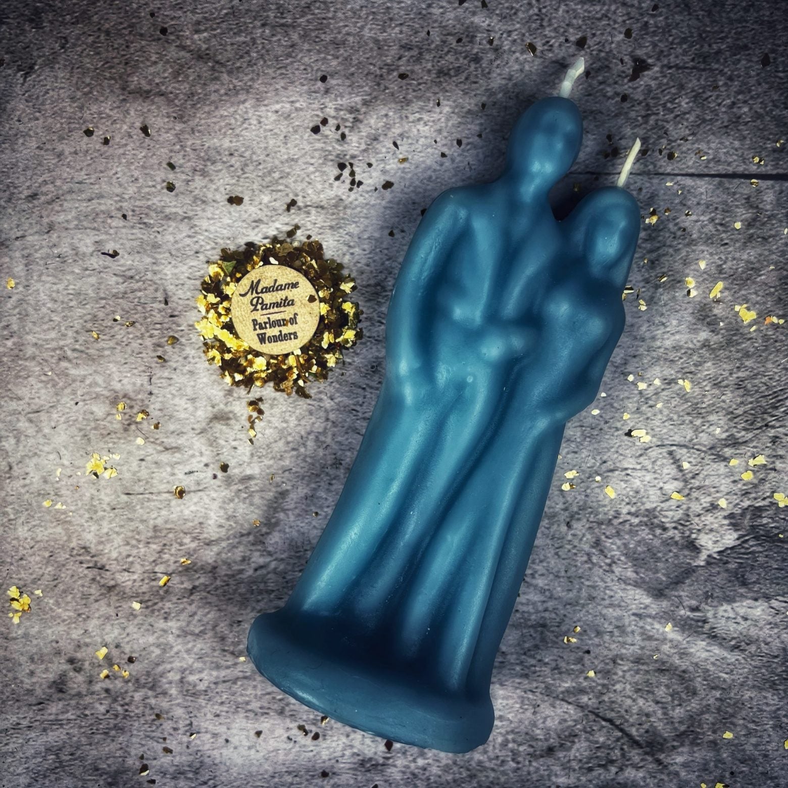 Beeswax Happy Marriage Spell Candle - Commitment & Union Magic | Beeswax Candle | Wiccan Center
