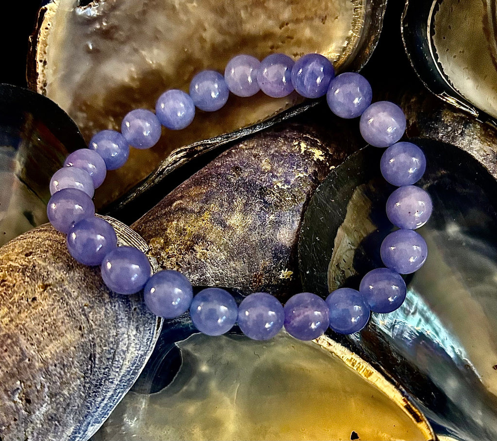 Celestine Serenity Bracelet | Handcrafted Energy Beads for Peace & Spiritual Connection | | Wiccan Center