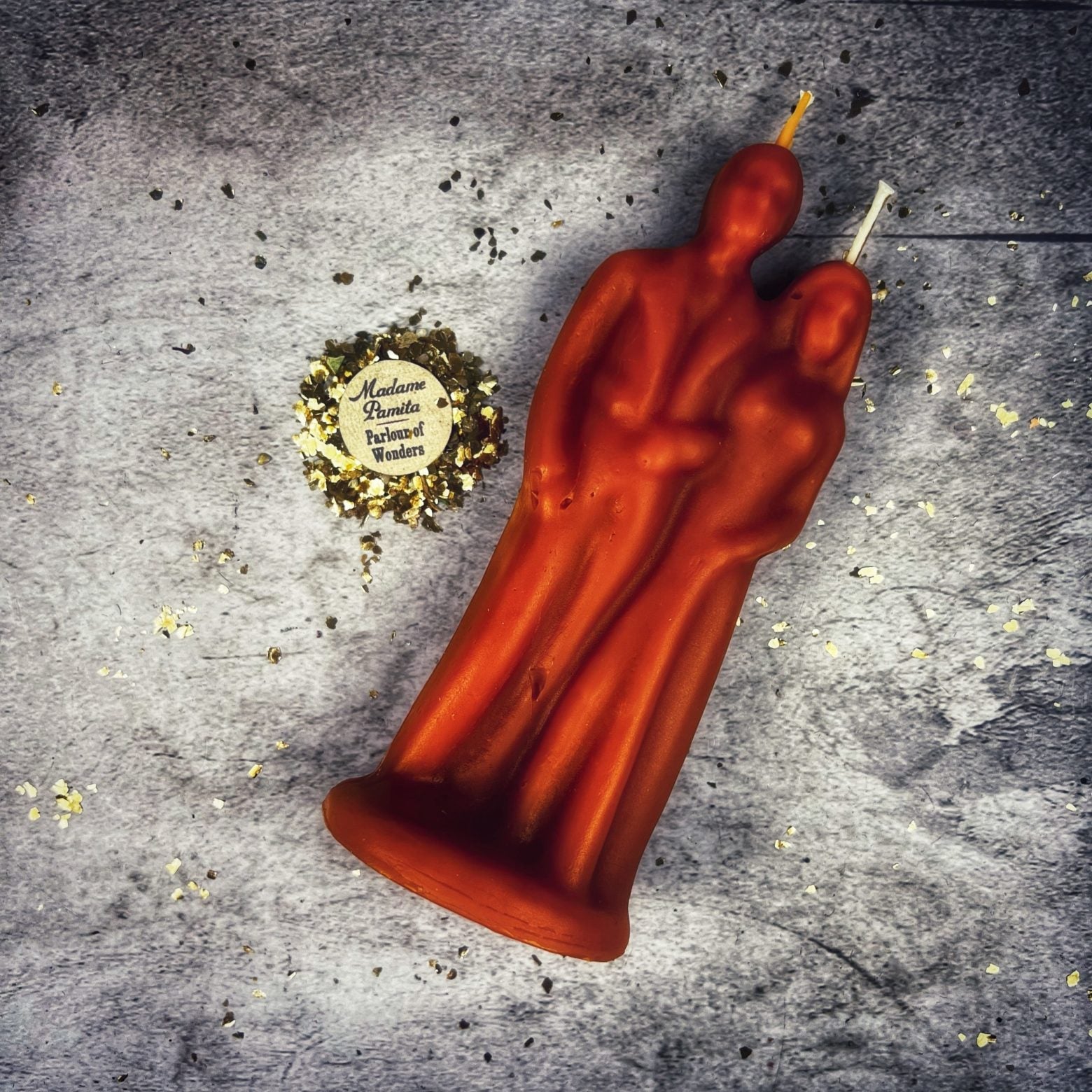 Beeswax Happy Marriage Spell Candle - Commitment & Union Magic | Beeswax Candle | Wiccan Center
