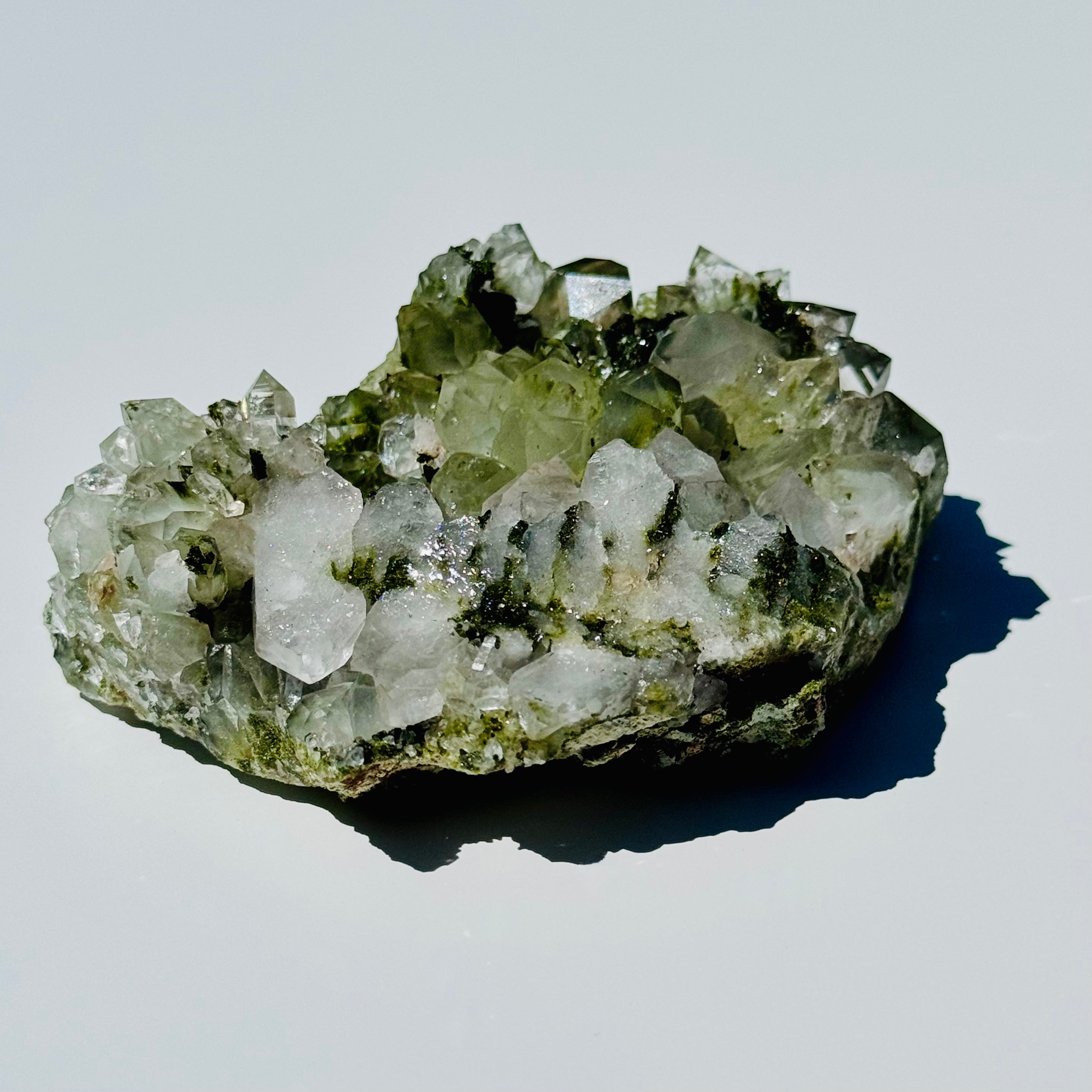 Epidote and Quartz (Turkey) | | Wiccan Center