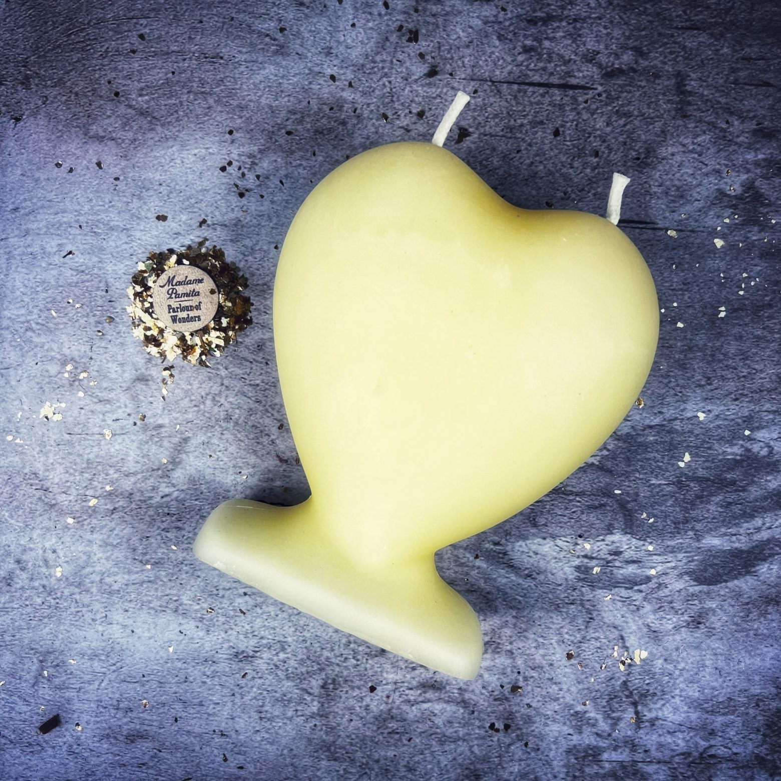 Beeswax Twin Flame Love Spell Candle - Soul Mate & True Love Magic | Beeswax Candle | Wiccan Center