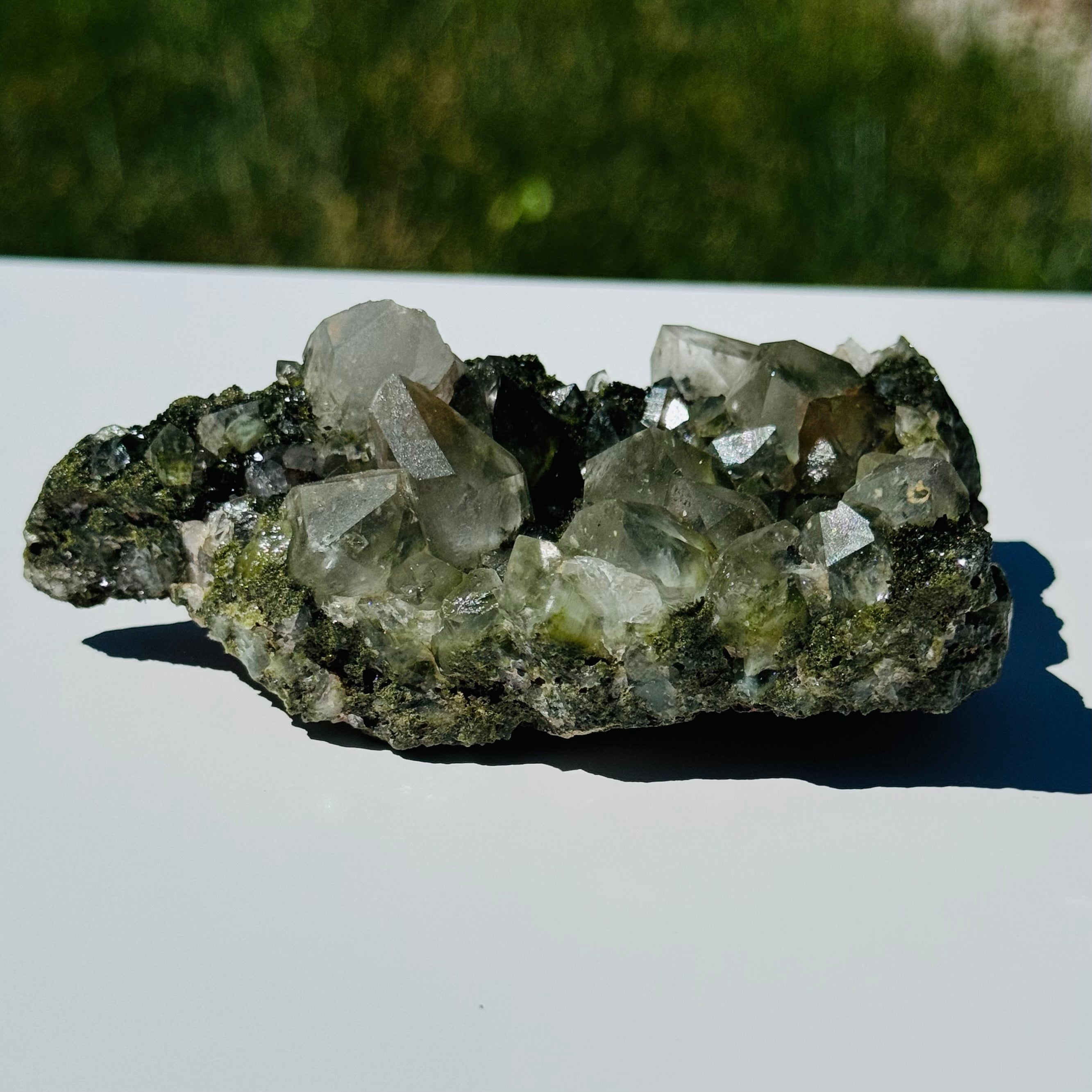 Epidote and Quartz (Turkey) | | Wiccan Center