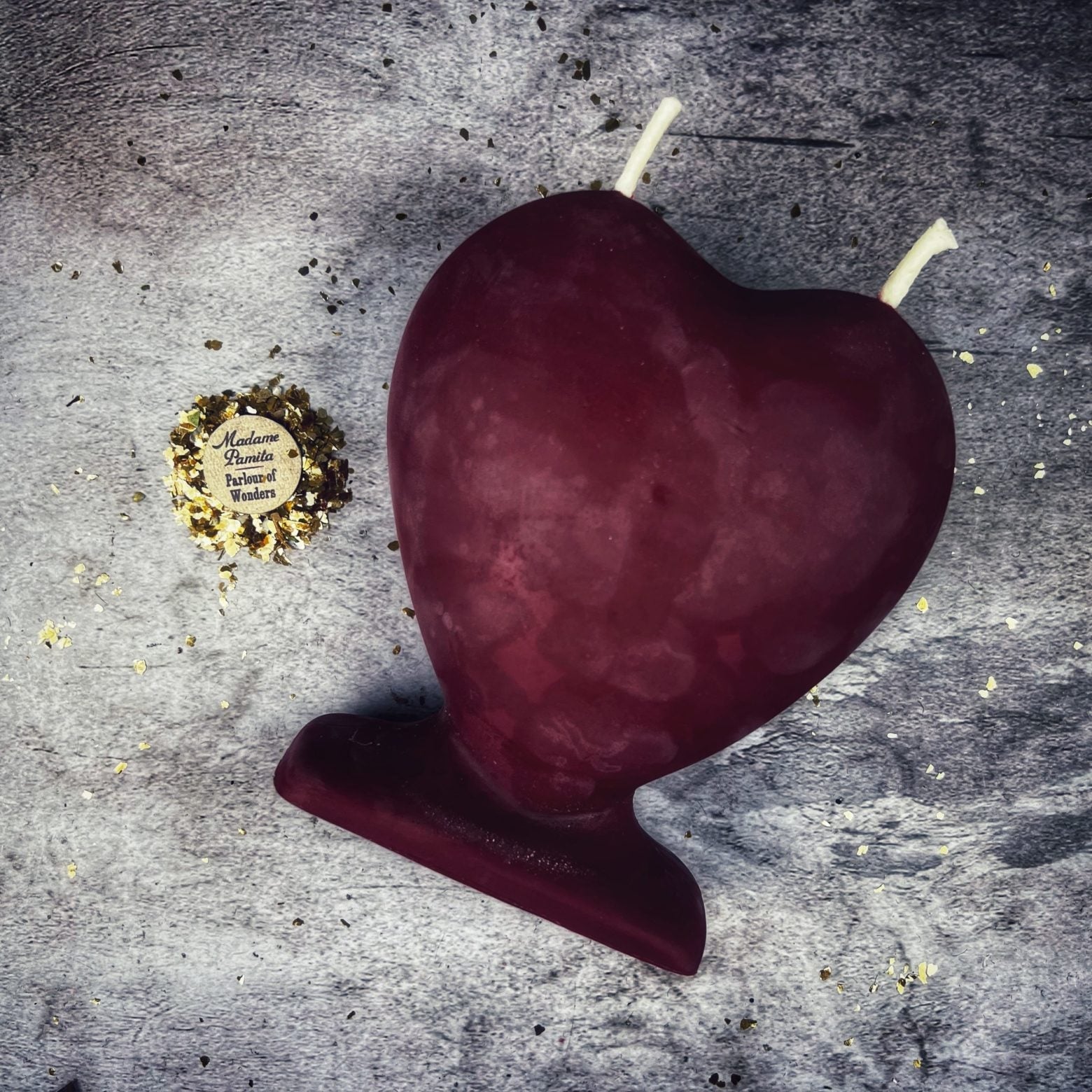 Beeswax Twin Flame Love Spell Candle - Soul Mate & True Love Magic | Beeswax Candle | Wiccan Center