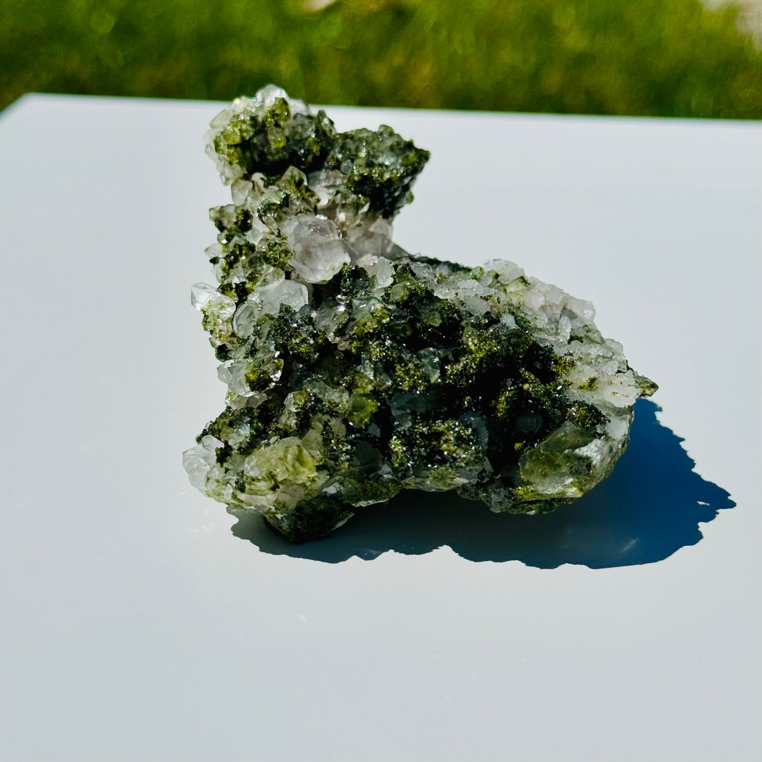 Epidote and Quartz (Turkey) | | Wiccan Center
