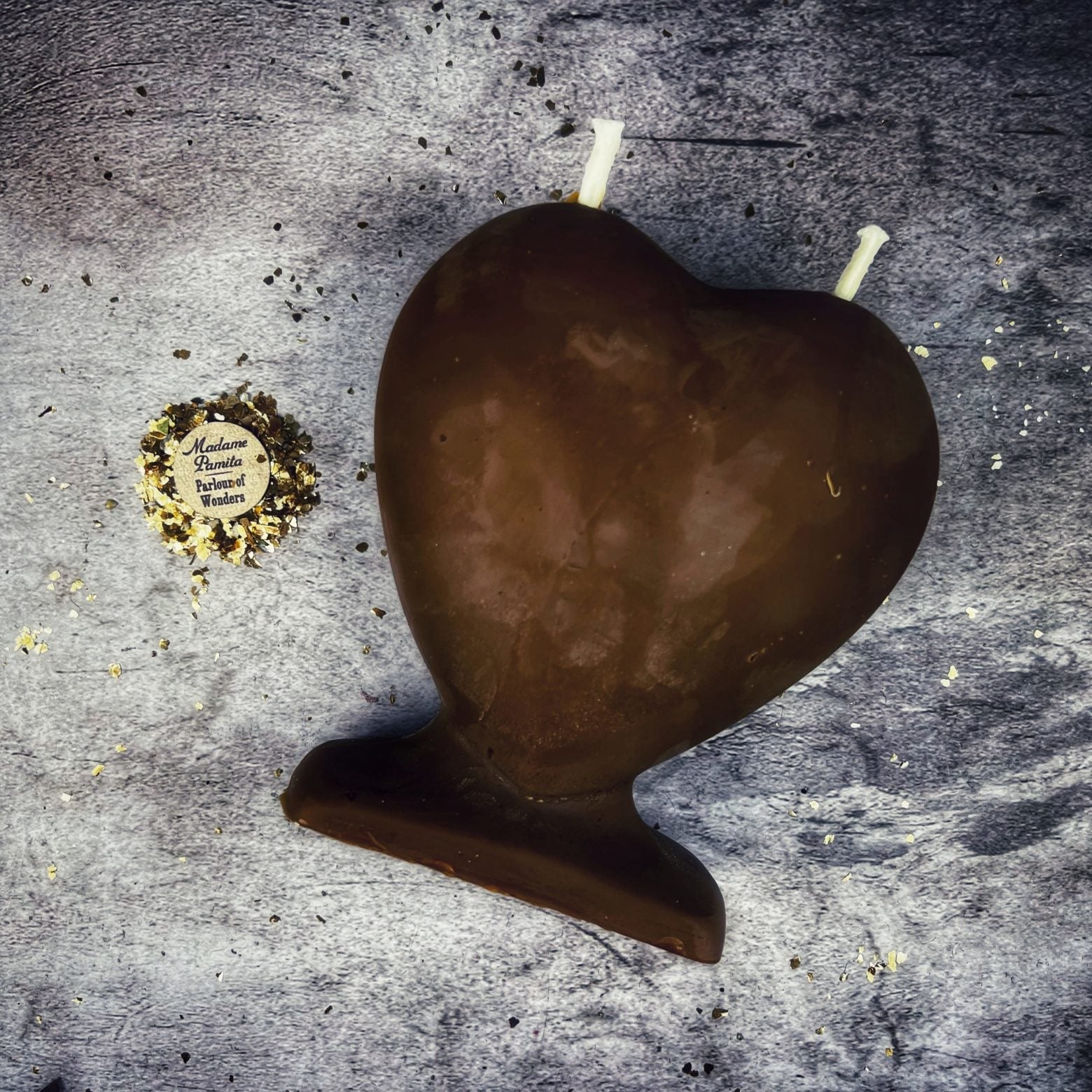 Beeswax Twin Flame Love Spell Candle - Soul Mate & True Love Magic | Beeswax Candle | Wiccan Center
