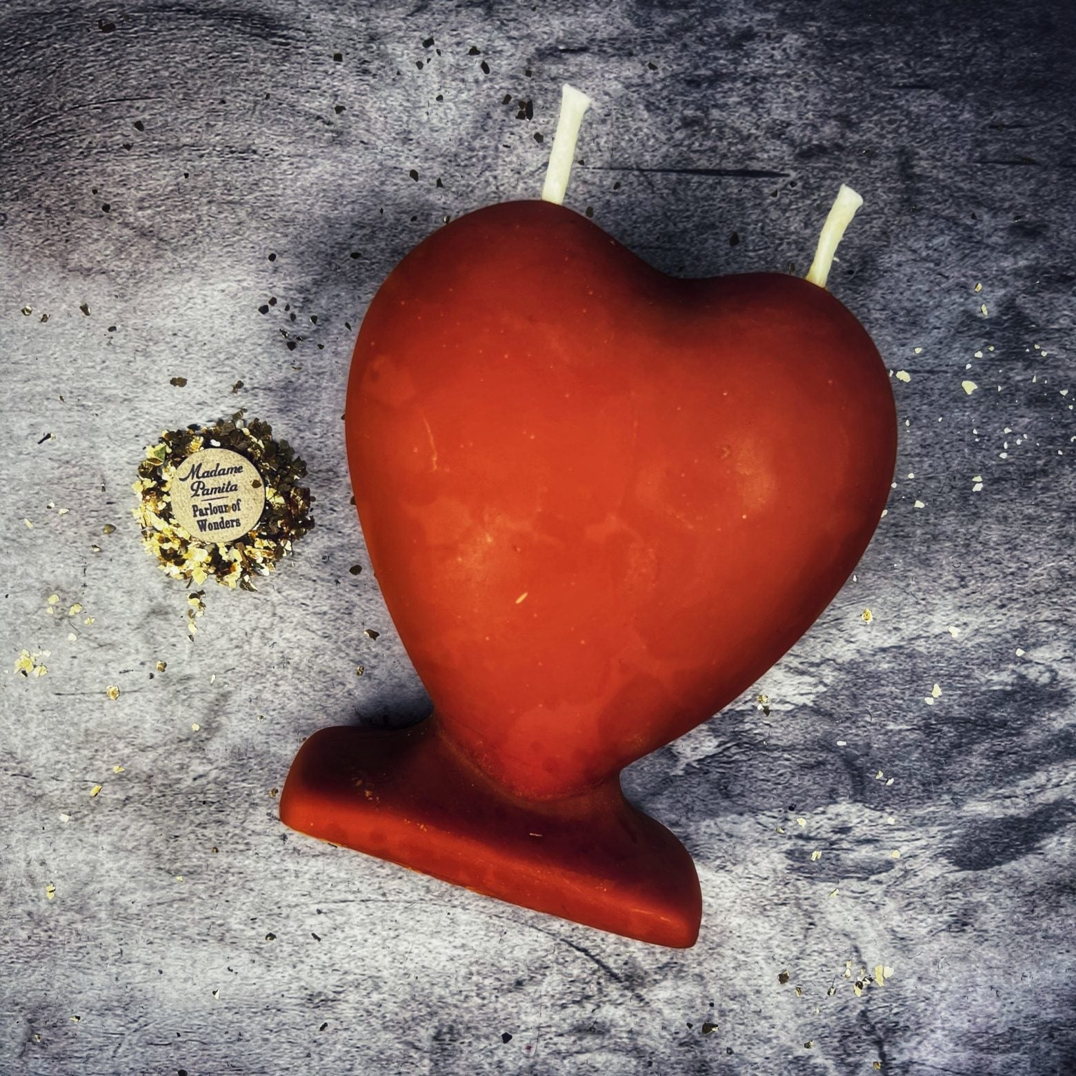 Beeswax Twin Flame Love Spell Candle - Soul Mate & True Love Magic | Beeswax Candle | Wiccan Center