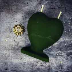 Beeswax Twin Flame Love Spell Candle - Soul Mate & True Love Magic | Beeswax Candle | Wiccan Center
