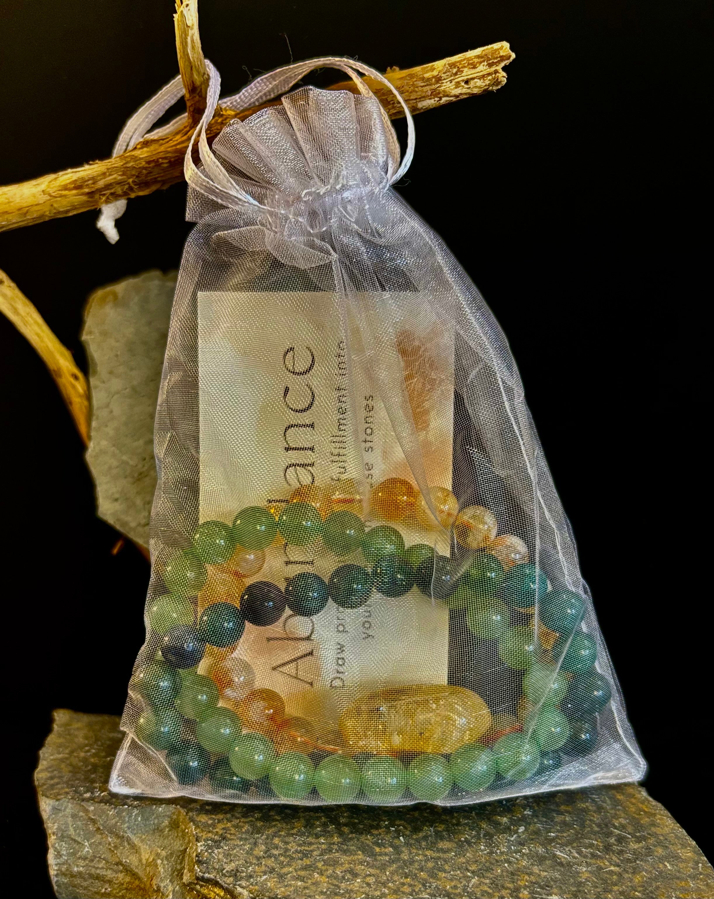 Intentions Bracelet Set – Abundance (Citrine, Green Aventurine & Moss Agate) | | Wiccan Center