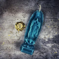 Beeswax Nuestra Señora de Guadalupe Spell Candle - Divine Mother & Miracles | Beeswax Candle | Wiccan Center