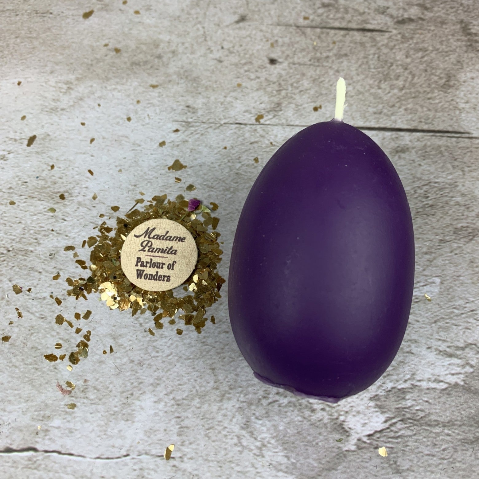 Beeswax Egg Talisman Spell Candle - New Beginnings & Fertility Magic | Beeswax Candle | Wiccan Center