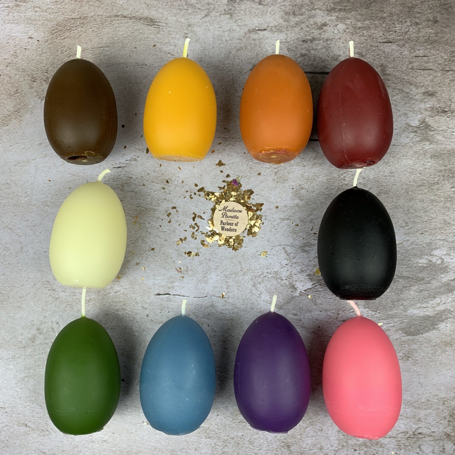 Beeswax Egg Talisman Spell Candle - New Beginnings & Fertility Magic | Beeswax Candle | Wiccan Center