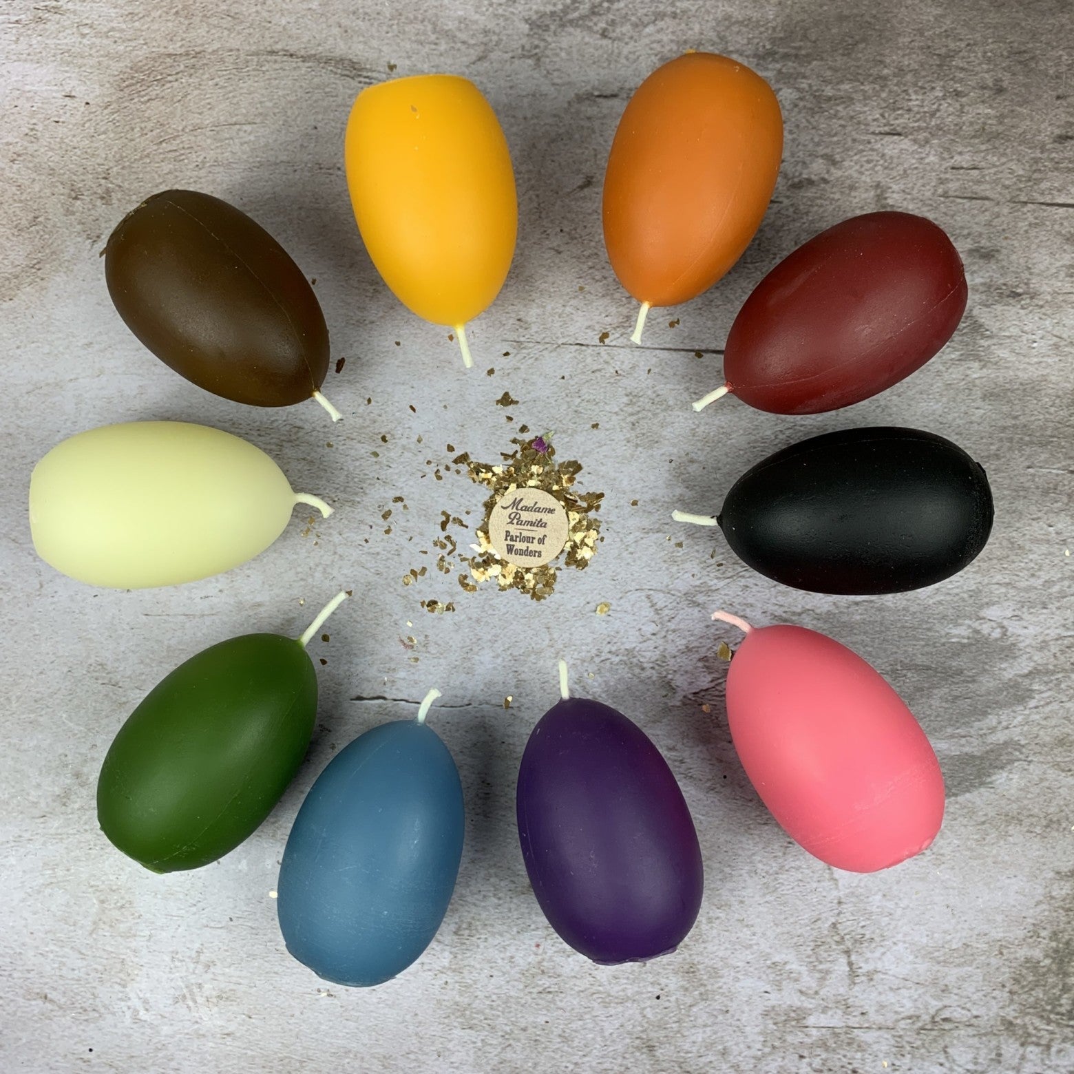 Beeswax Egg Talisman Spell Candle - New Beginnings & Fertility Magic | Beeswax Candle | Wiccan Center
