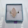 Sterling Silver Wrapped Rose Quartz - Size 7 - Loving, Soothing & Heart Opening | Rings | Wiccan Center