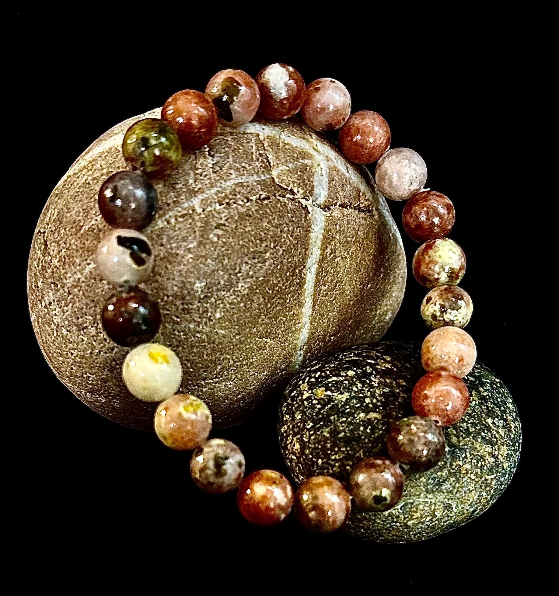 Pink Lepidolite Stress-Relief Bracelet – Heart & Crown Chakra Support | | Wiccan Center