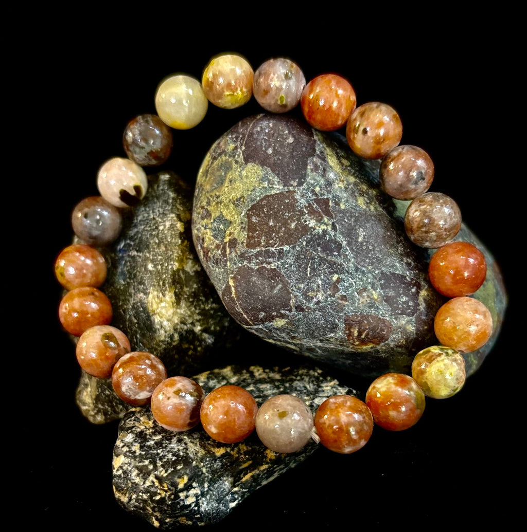 Pink Lepidolite Stress-Relief Bracelet – Heart & Crown Chakra Support | | Wiccan Center