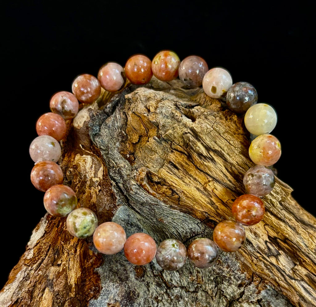 Pink Lepidolite Stress-Relief Bracelet – Heart & Crown Chakra Support | | Wiccan Center