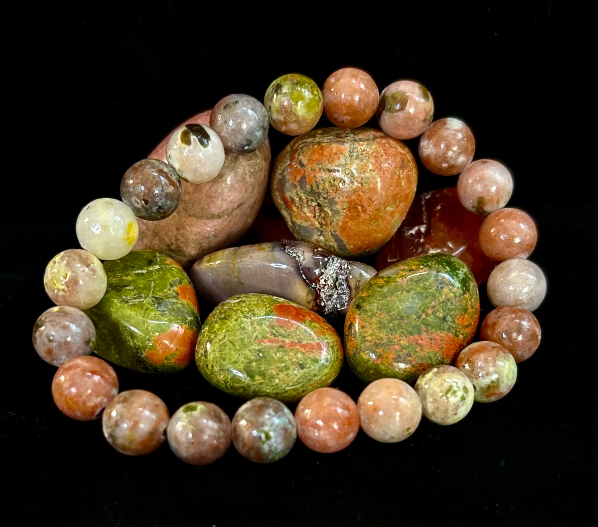Pink Lepidolite Stress-Relief Bracelet – Heart & Crown Chakra Support | | Wiccan Center