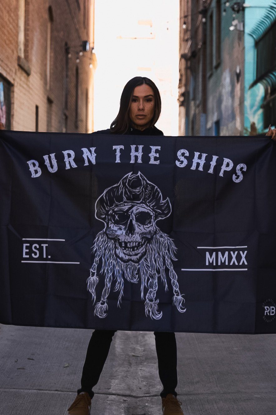 Burn The Ships Flag | | Wiccan Center