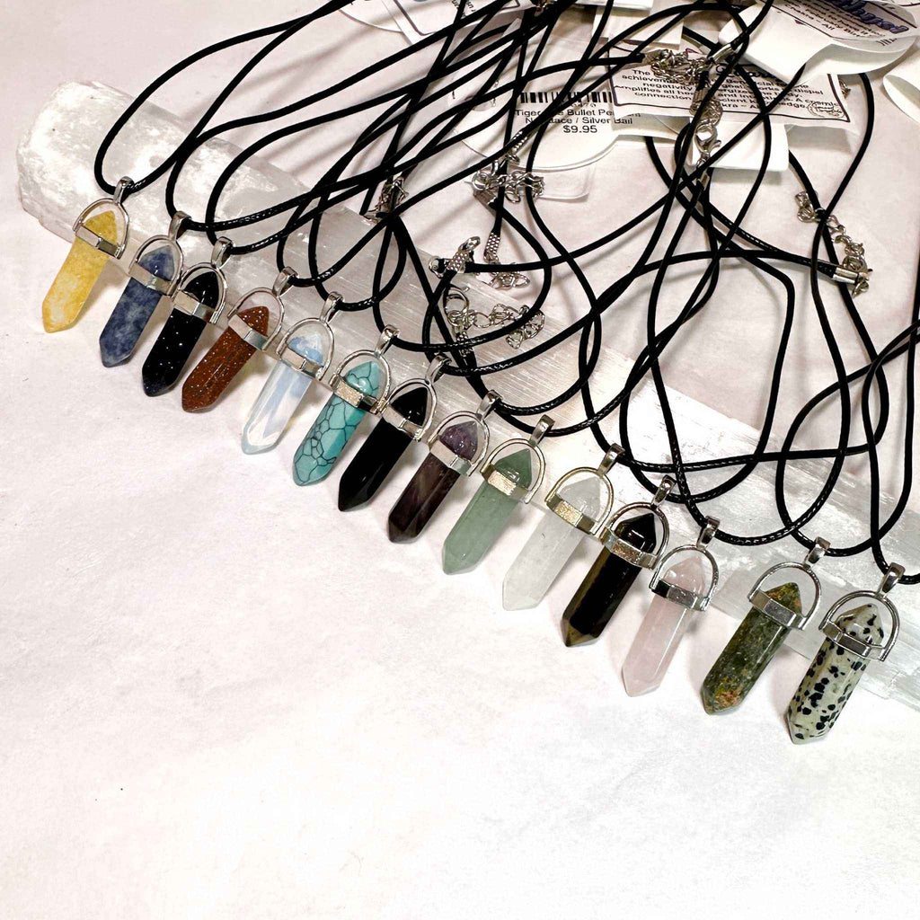 Amethyst Bullet Point Necklace | Chains and Necklaces | Wiccan Center