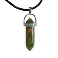 Unakite Bullet Point Necklace | Chains and Necklaces | Wiccan Center