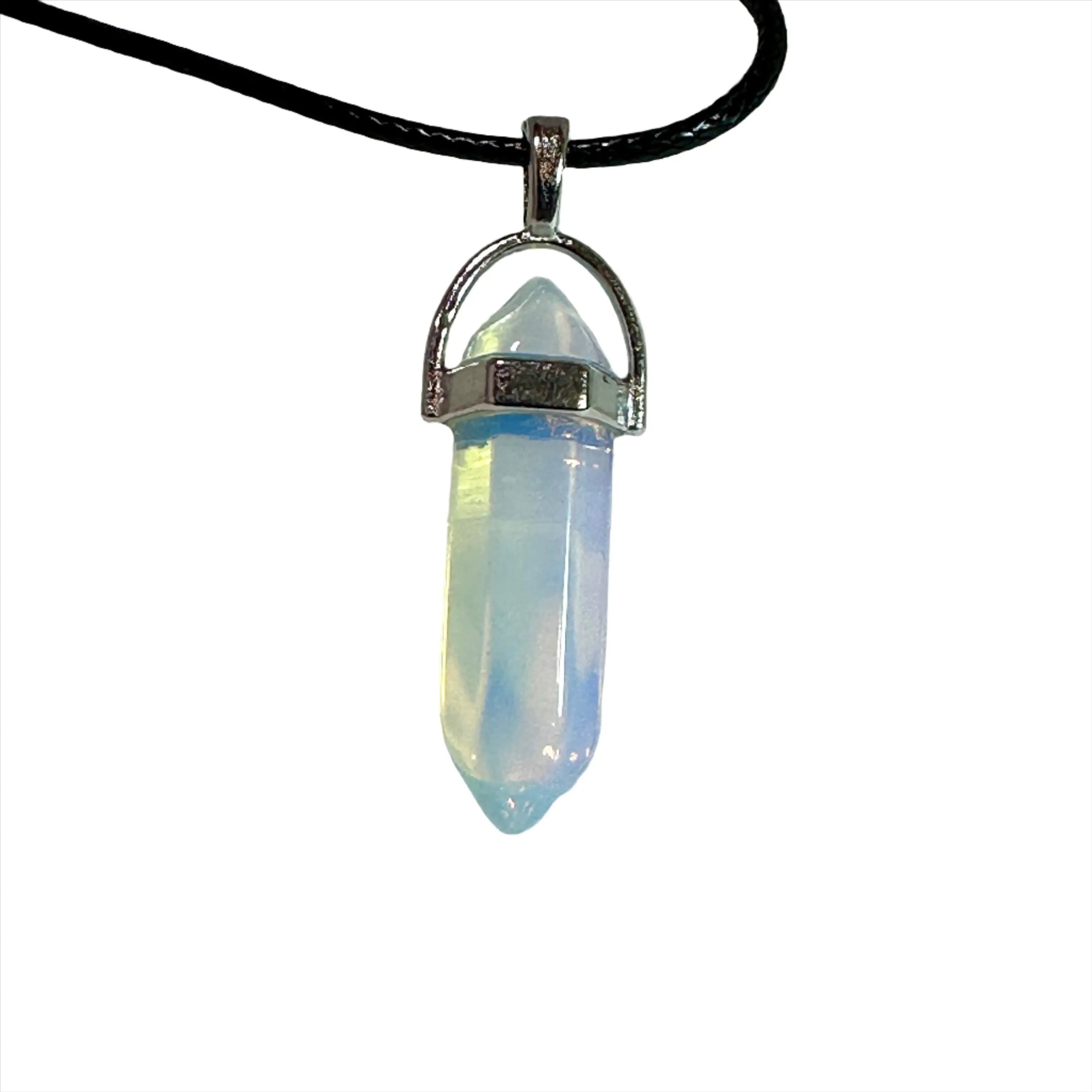 Opalite Bullet Point Necklace | Chains and Necklaces | Wiccan Center
