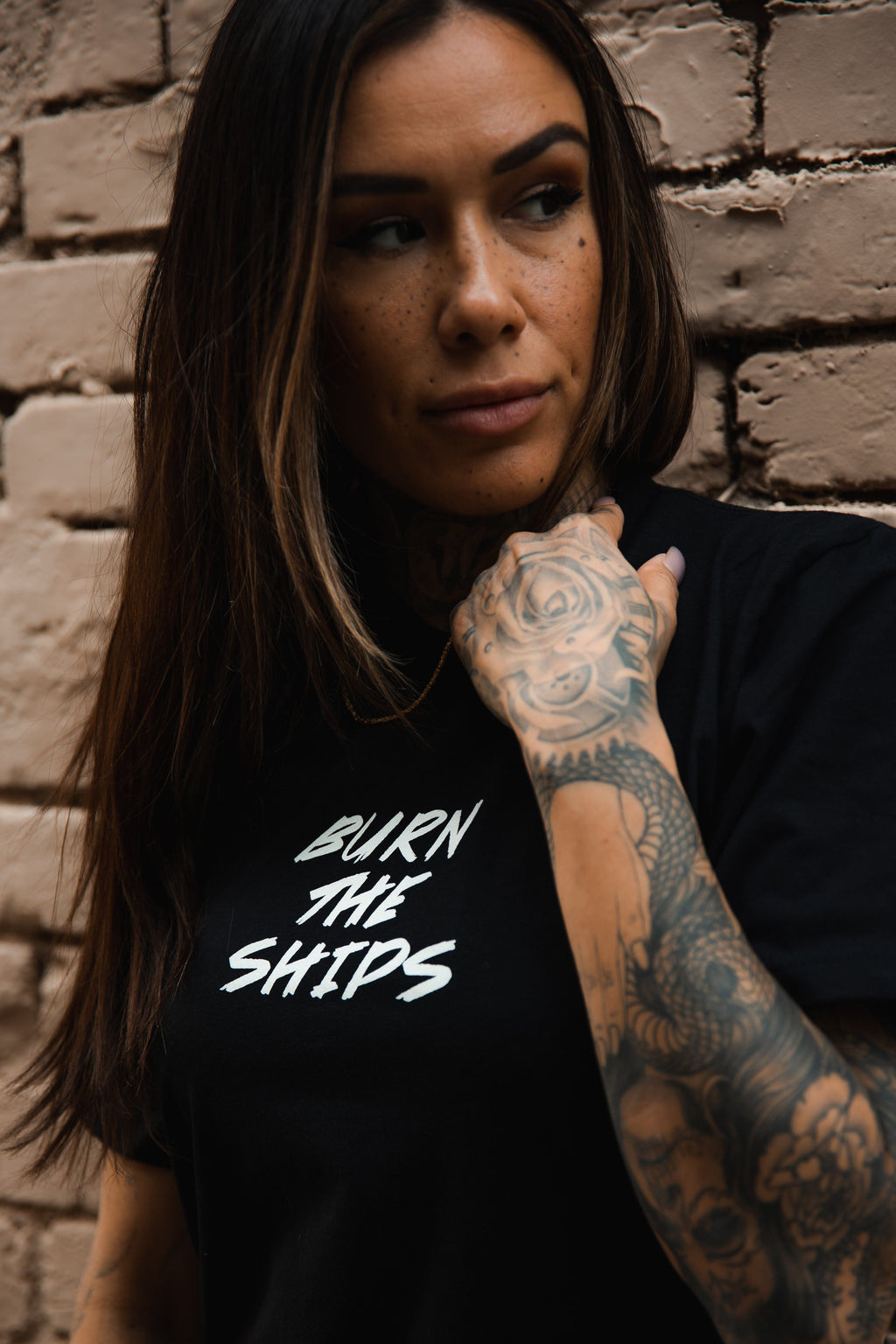 Burn The Ships Trad. T-Shirt | | Wiccan Center