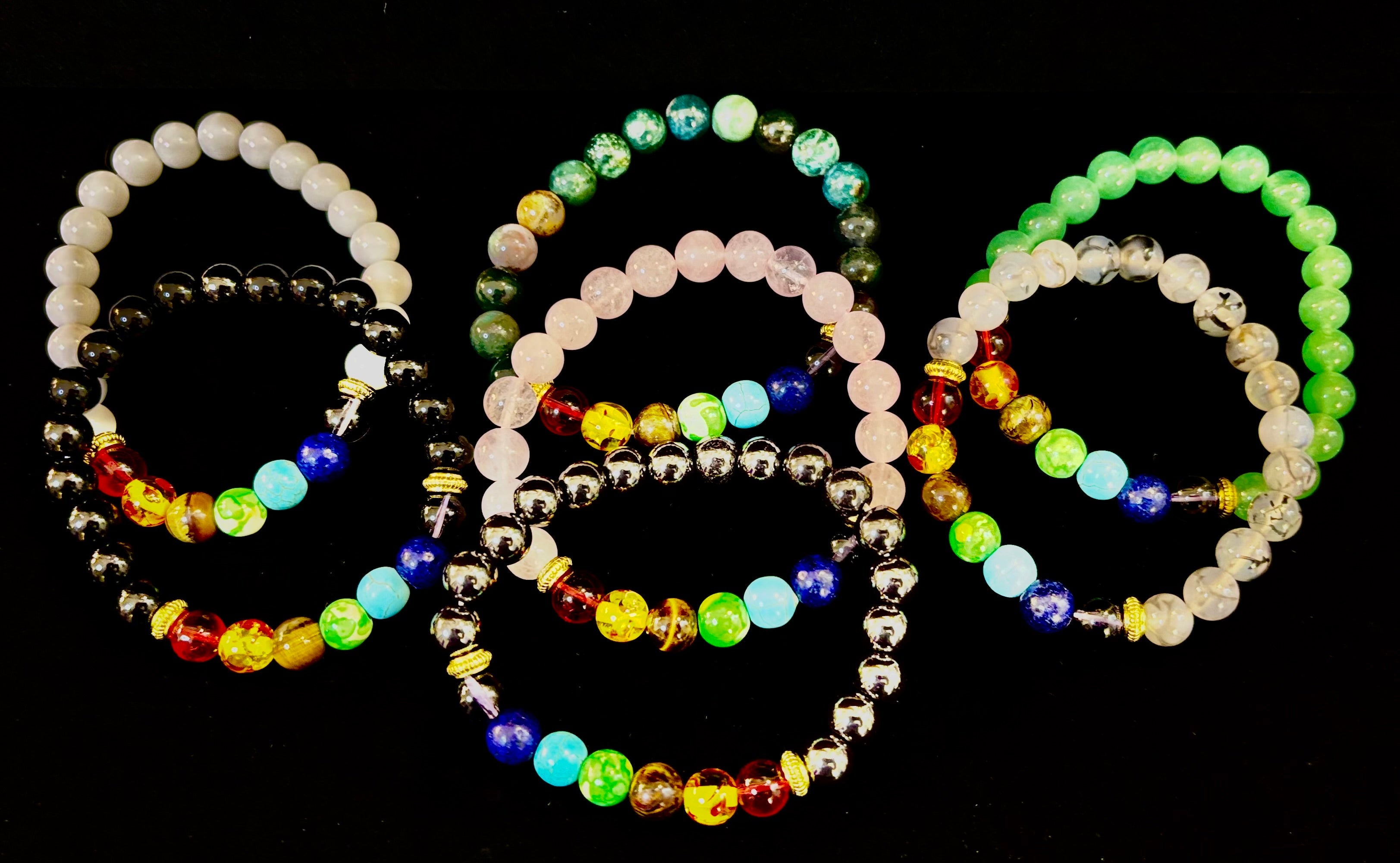 🌈 7 Chakra Bracelets for 7 Days – Complete Weekly Energy Set (Gift Box) | | Wiccan Center
