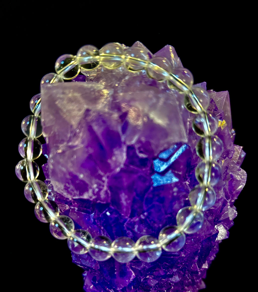 Clear Quartz Clarity Bracelet – 8mm Natural Crystal (Medium Wrists) | | Wiccan Center