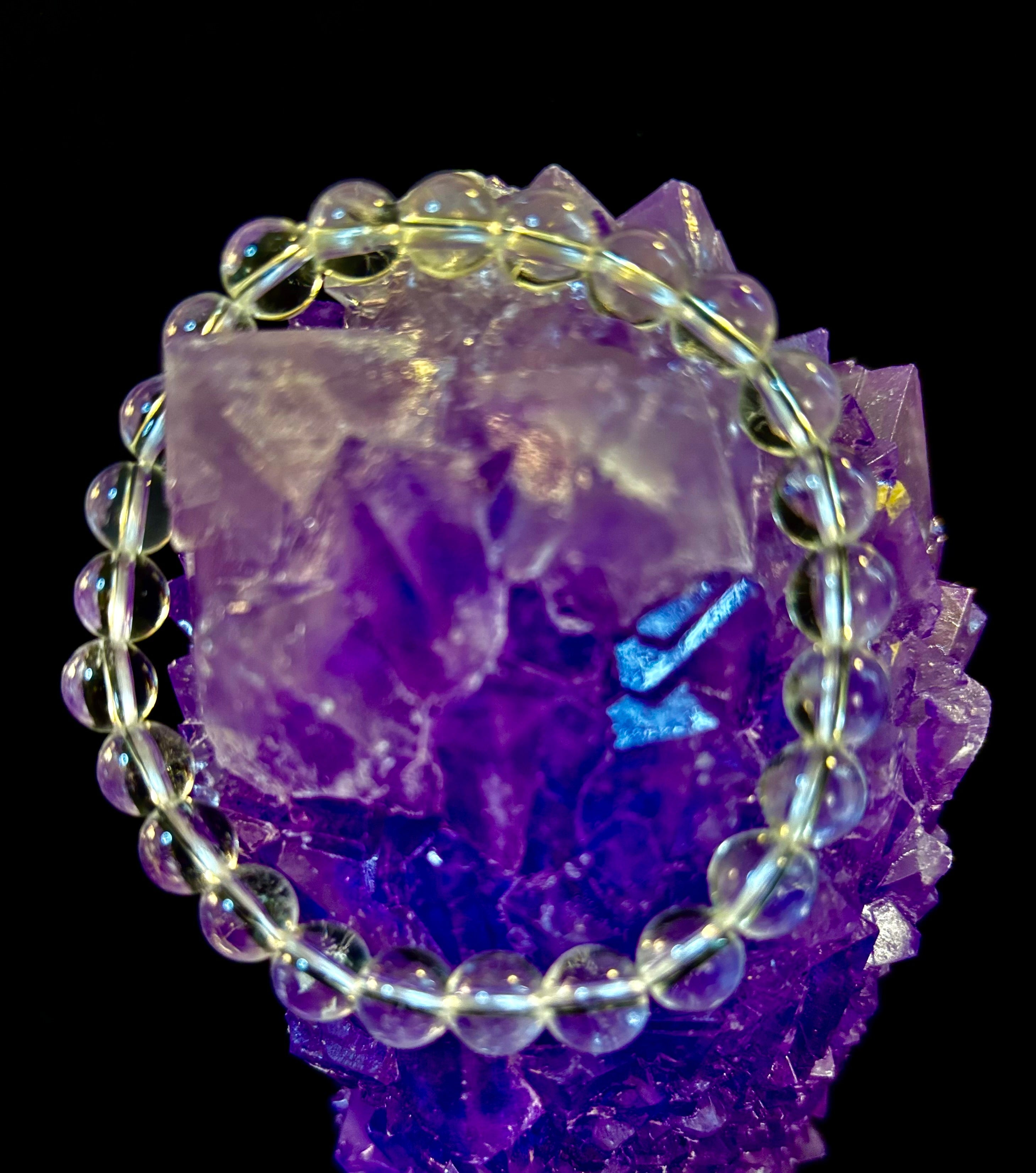 Clear Quartz Clarity Bracelet – 8mm Natural Crystal (Medium Wrists) | | Wiccan Center