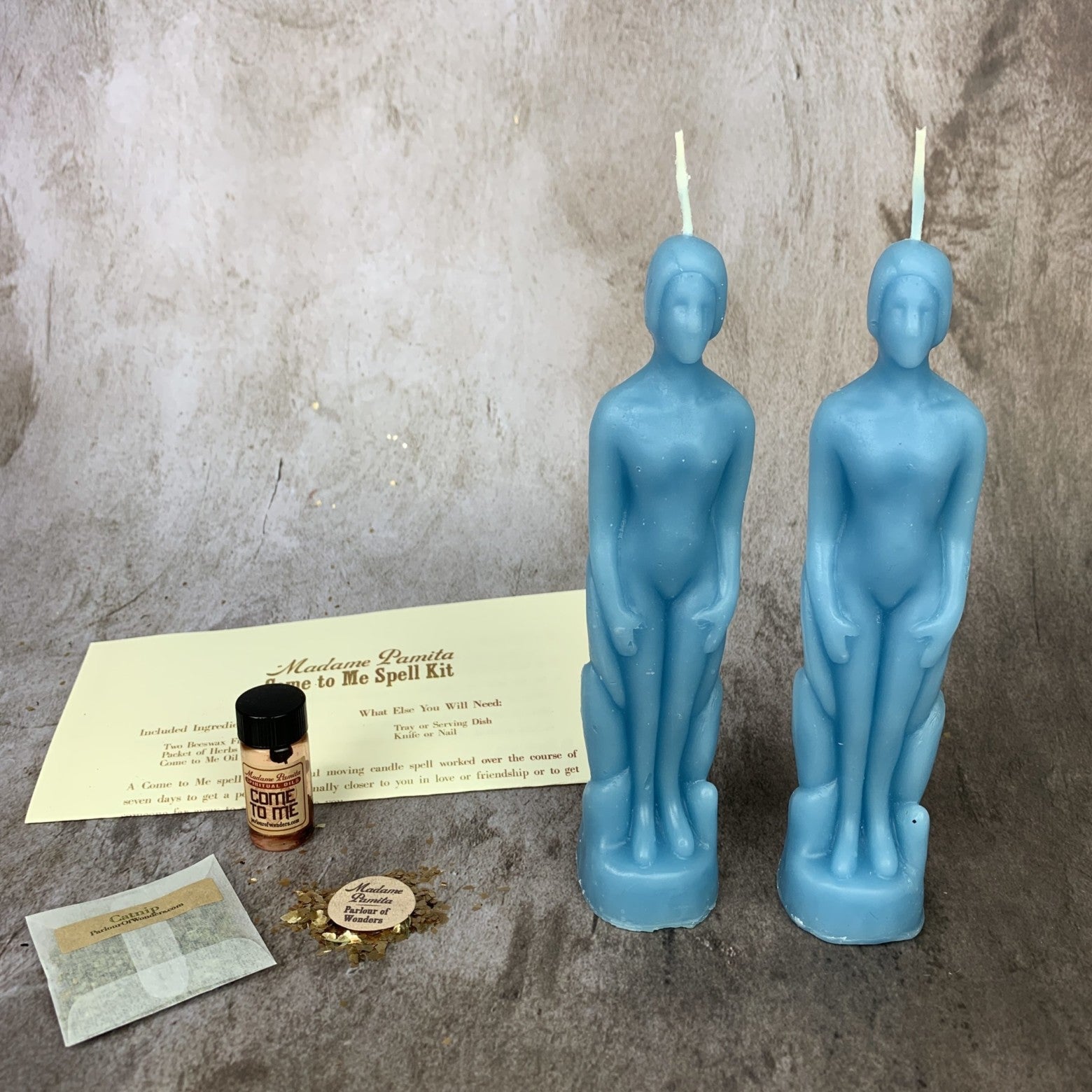 Come to Me Candle Spell Kit Human/Human - Attract Love & Passion | Candle Spell Kit | Wiccan Center